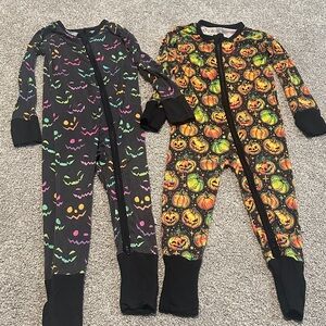 Little Pop Crew Halloween Bamboo Convertible‎ Sleepers 12-18 months
